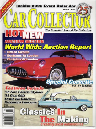 CAR COLLECTOR 2003 FEB - SCAGLIETTI VETTE, DUAL-GHIAS